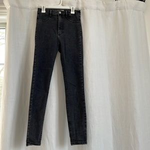 Zara Black Skinny Jeans (6)